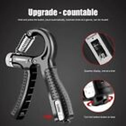 Adjustable Hand Grip Strength Trainer - Set of 2 Gym Exercisers