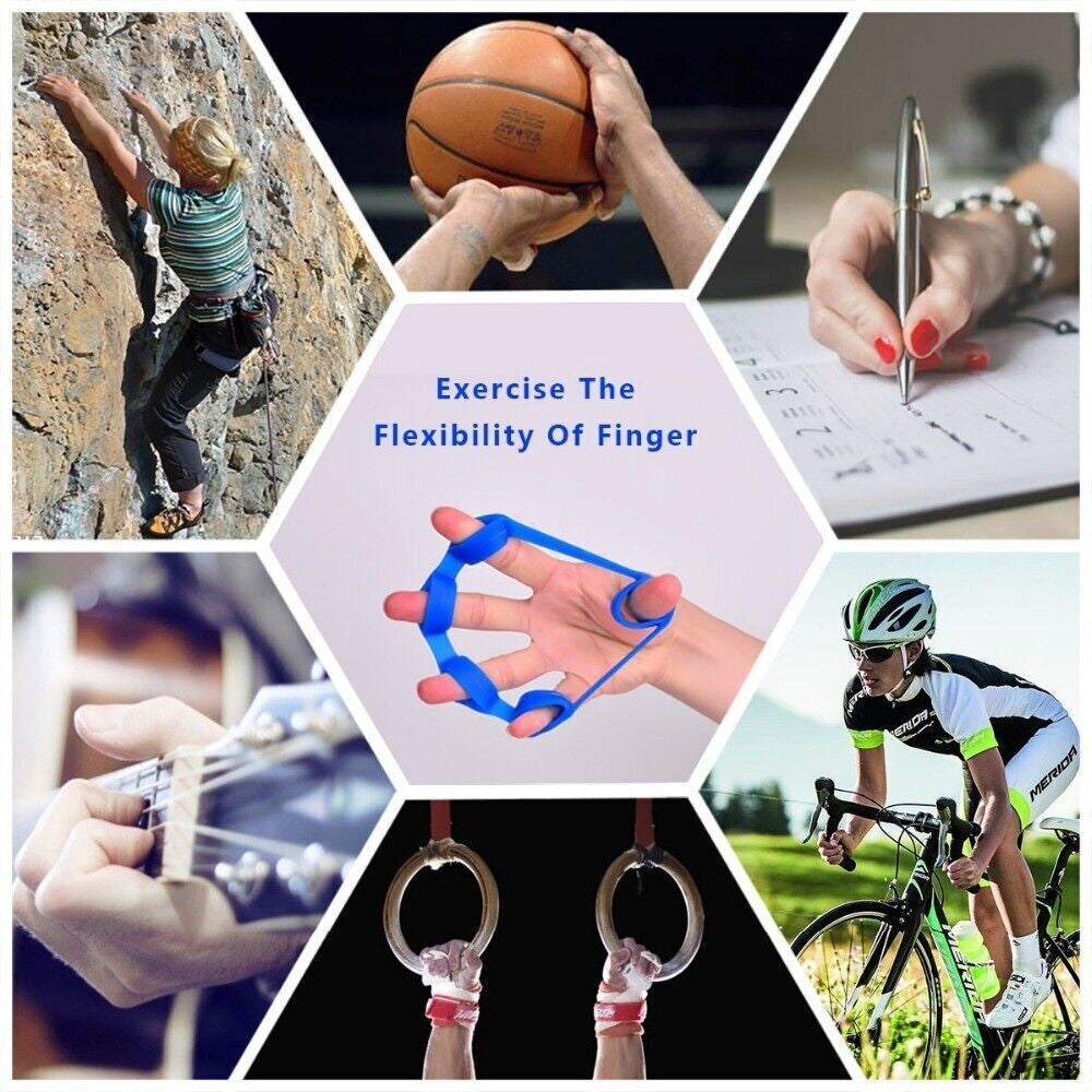 Finger and Hand Strengthening Resistance Band for Forearm and Grip Training
