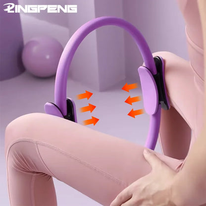 Yoga Pilates Ring for Pelvic Floor Muscle Training - Open Back Magic Ring Fitness Accessory